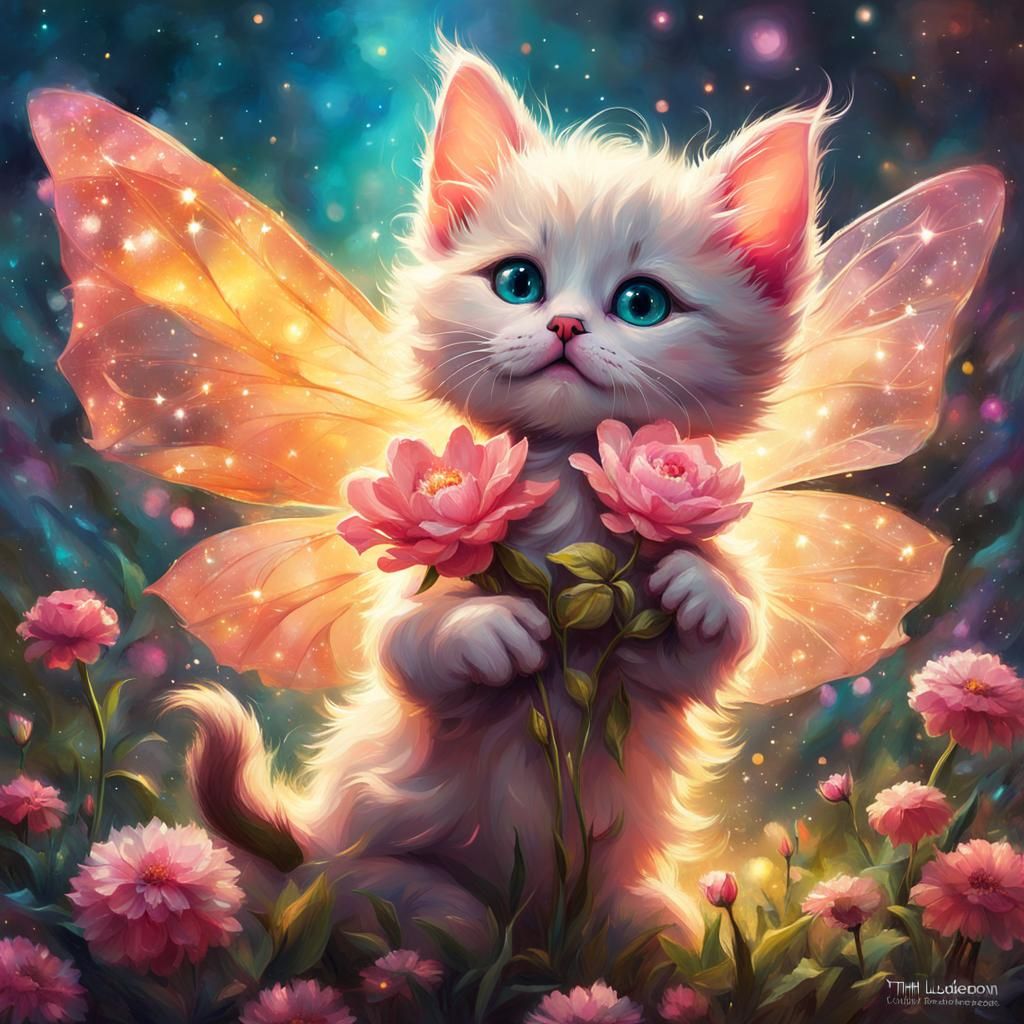 Kitten Ballet Fairy