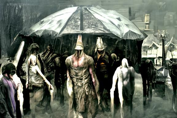 Silent Hill Death March Inspired by Doré