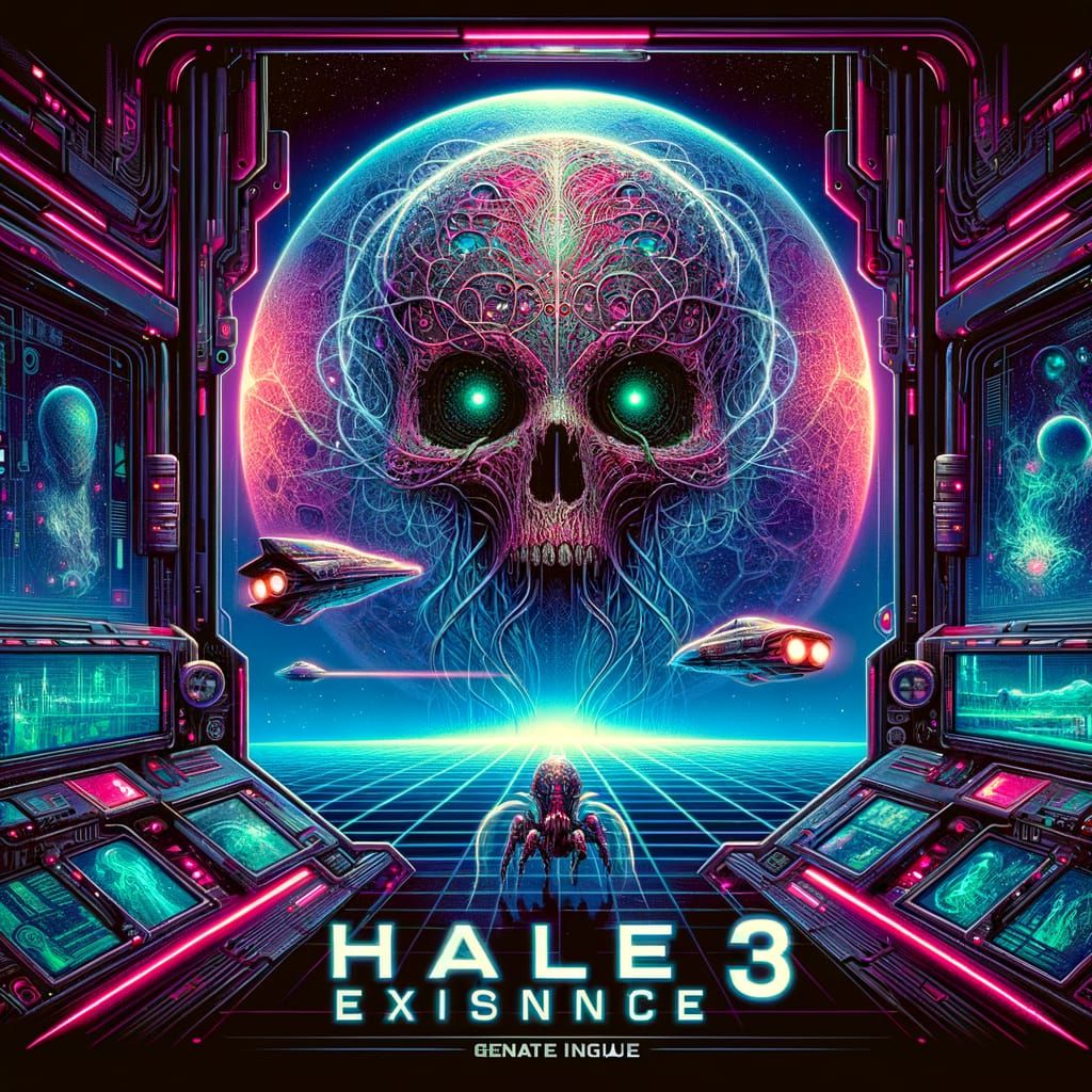 Halve Existence 3 Video Game Poster