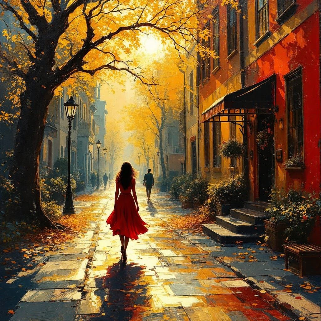 Hollywood Glamour Meets Expressionist Art