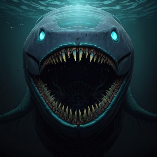 Biomechanical Bloop Creature Emerges from the Deep