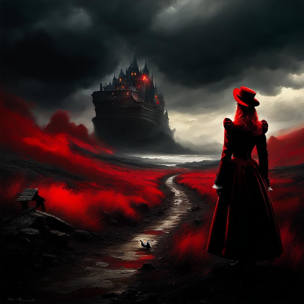 Alice in Wonderland Dystopian Speedpaint