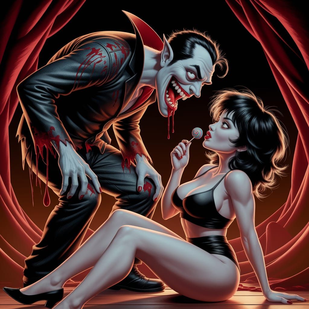 Drooling for that lollipop