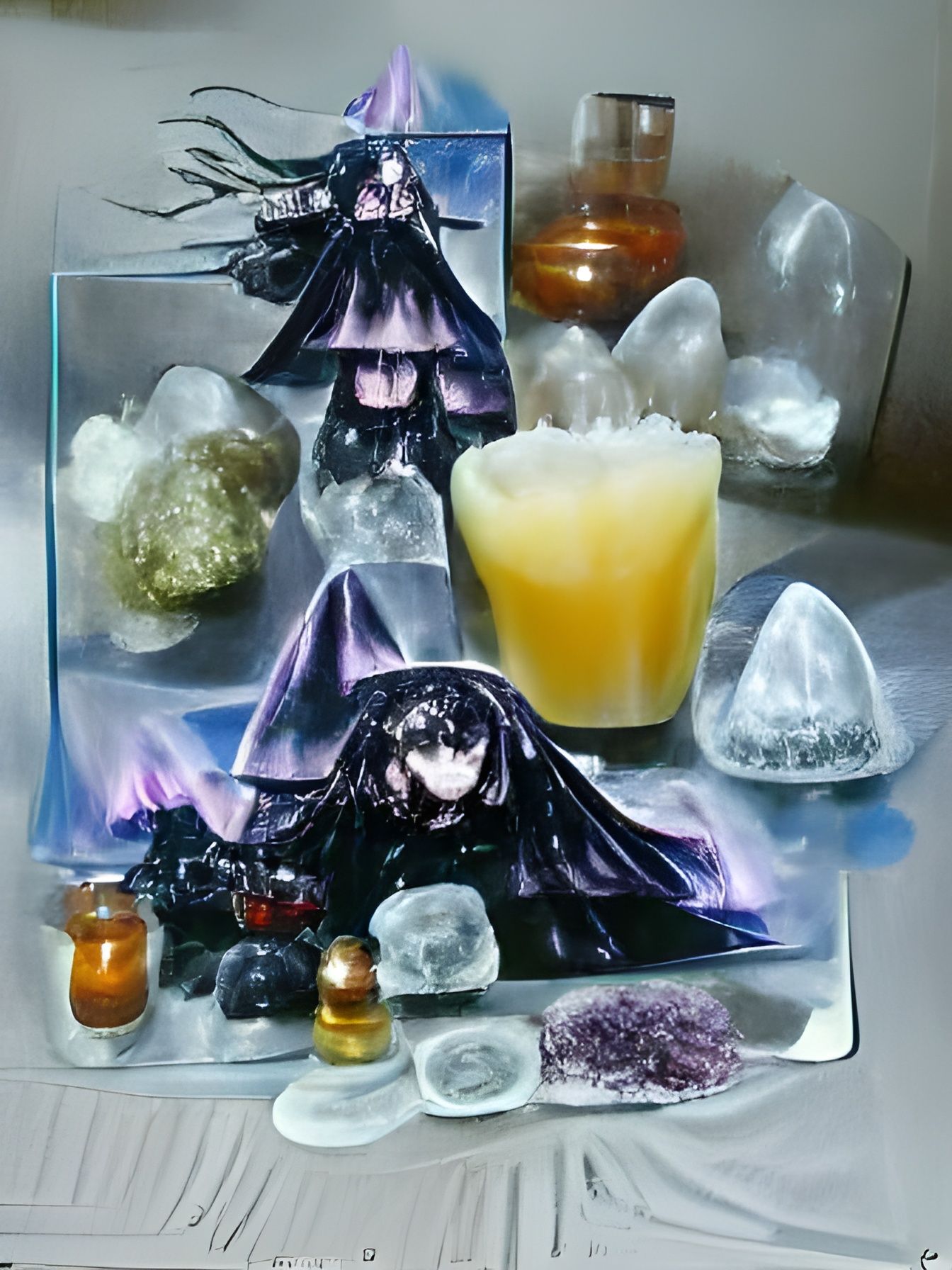 The witches crystal alter