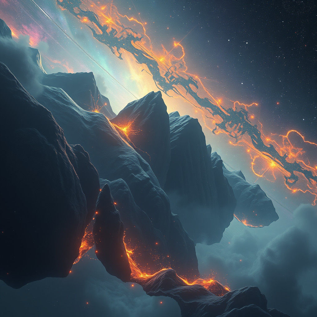 Fantastical Cosmic Sparks in Deep Color: Concept Art