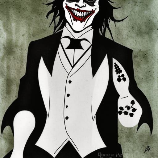 Gothic Joker Darkly Reimagined