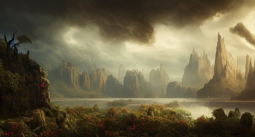 Epic Cinematic Digital Matte Painting