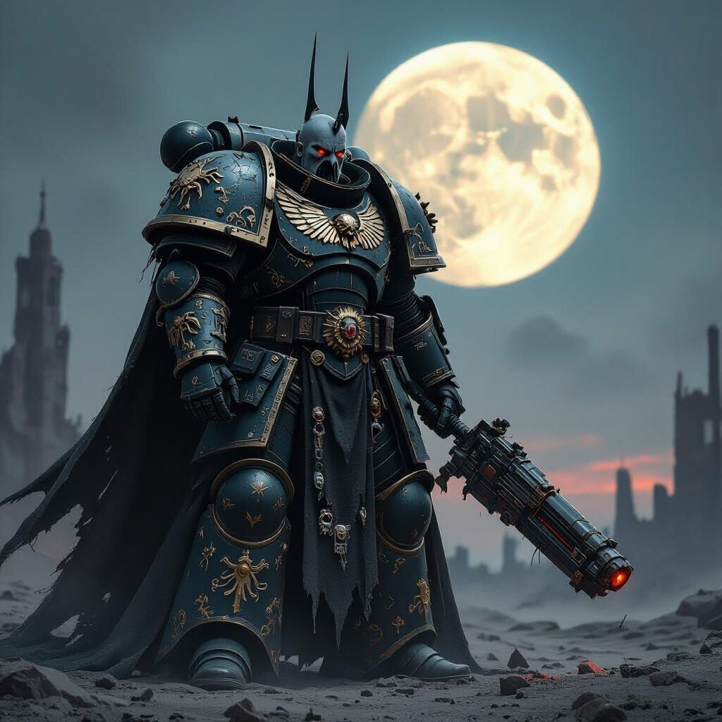 Warhammer 40k Vampire: The Mad King on Doomed World