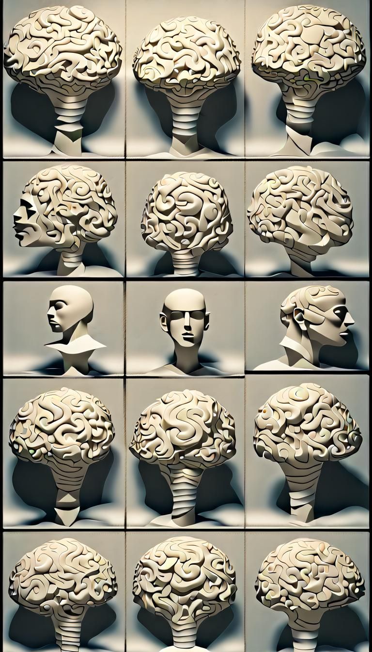 Psychedelic 3D Exploration of the Human Mind