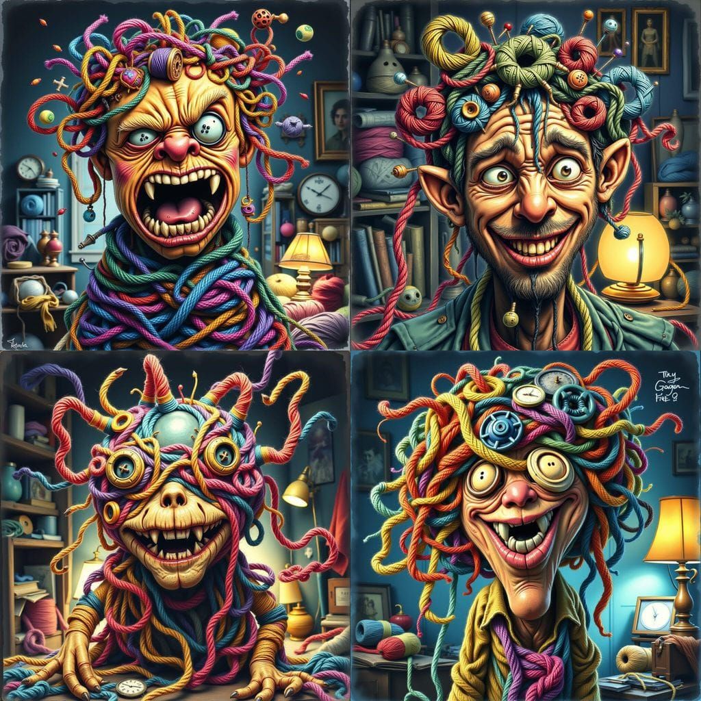 Yarn monsters