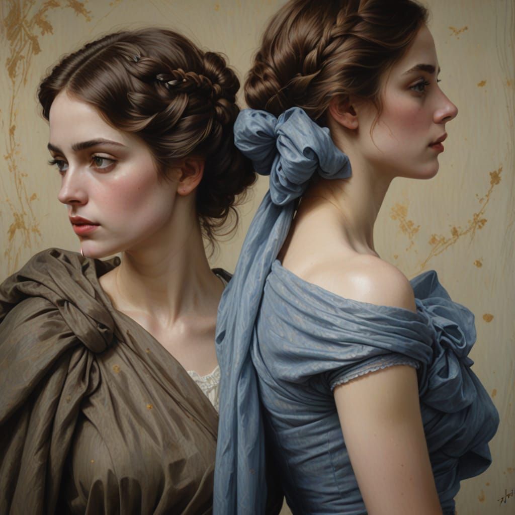 These ladies first appeared in my work over 2 years ago - the still this is based on is the last version I did.
They ar...