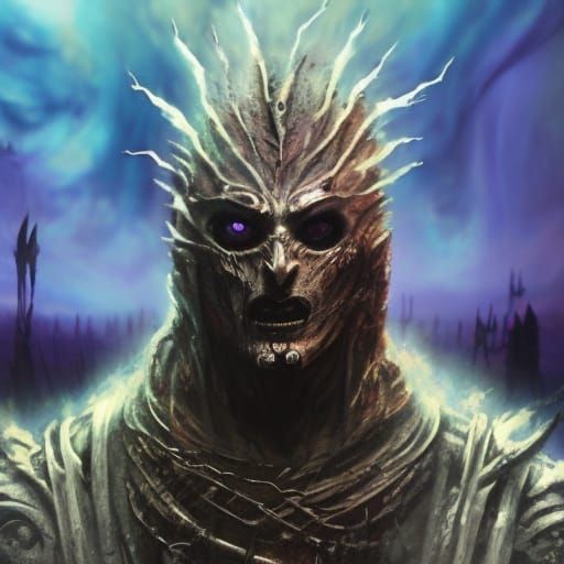 Biopunk Tiger-Humanoid Portrait in Digital Painting Style