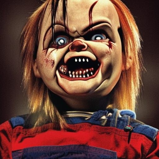demented Chucky Doll