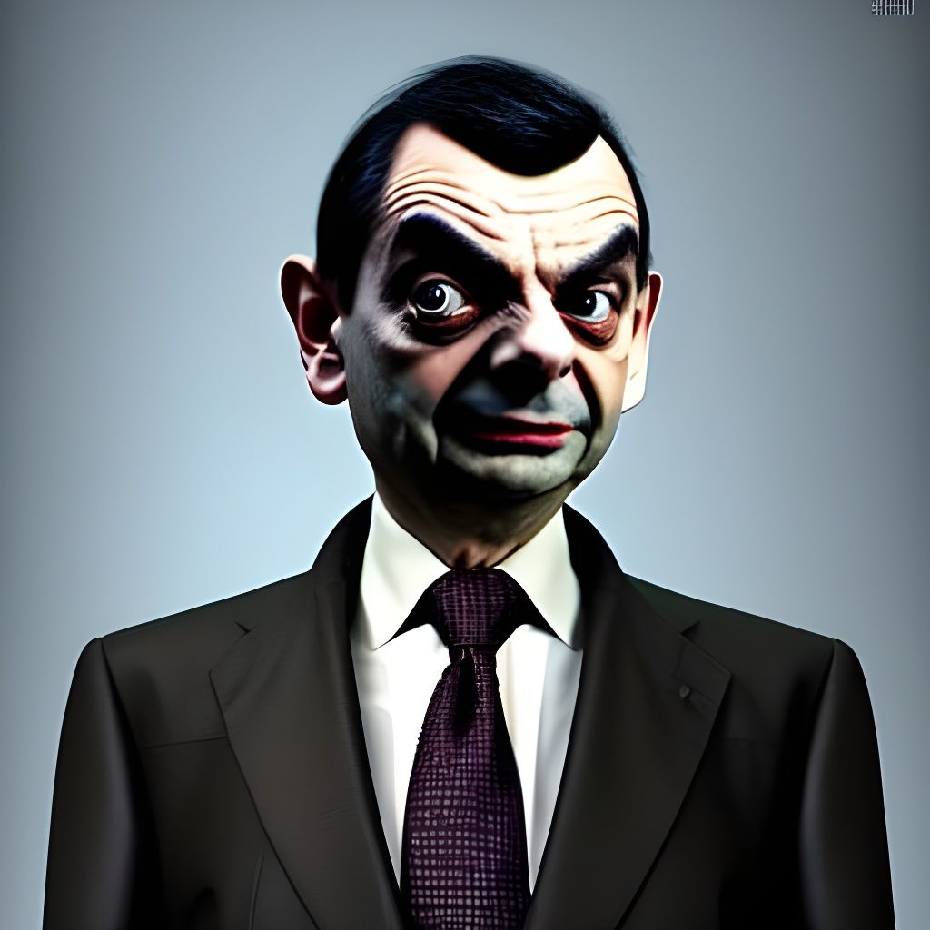 Insane Mr. Bean Batman Hybrid: Dark Knight