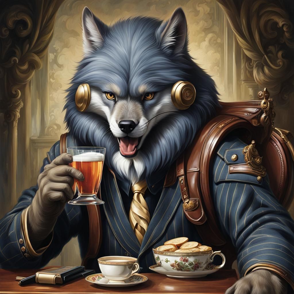 Confident Smirk Portrait with Meticulous Detail