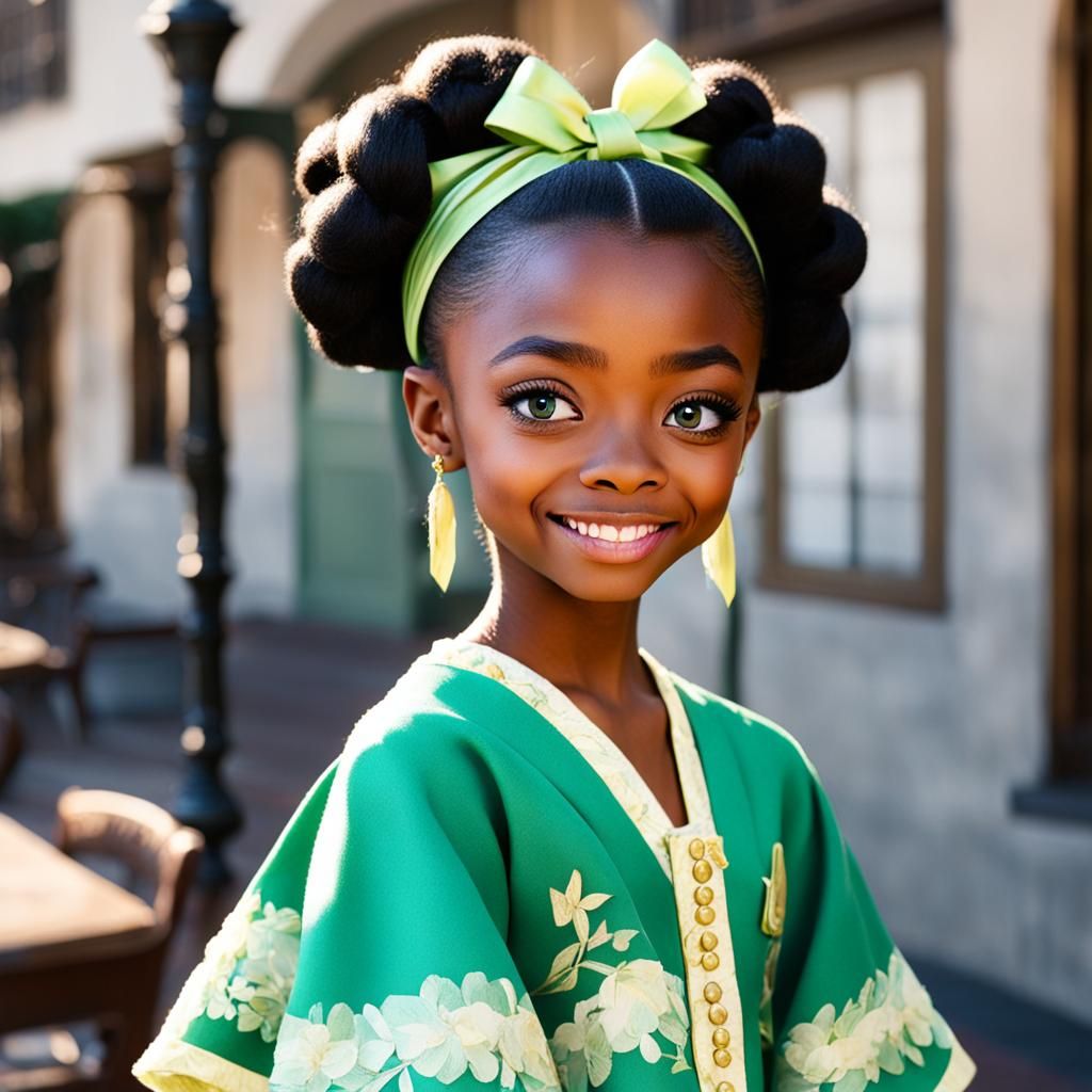 Tiana but it's Skai Jackson