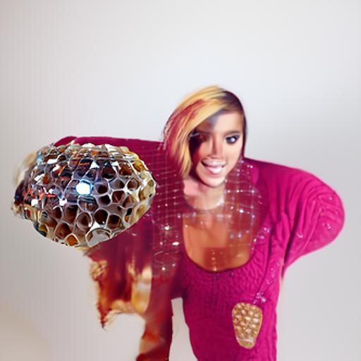 Honeycomb Disco Ball: A Fusion of Nature and Light