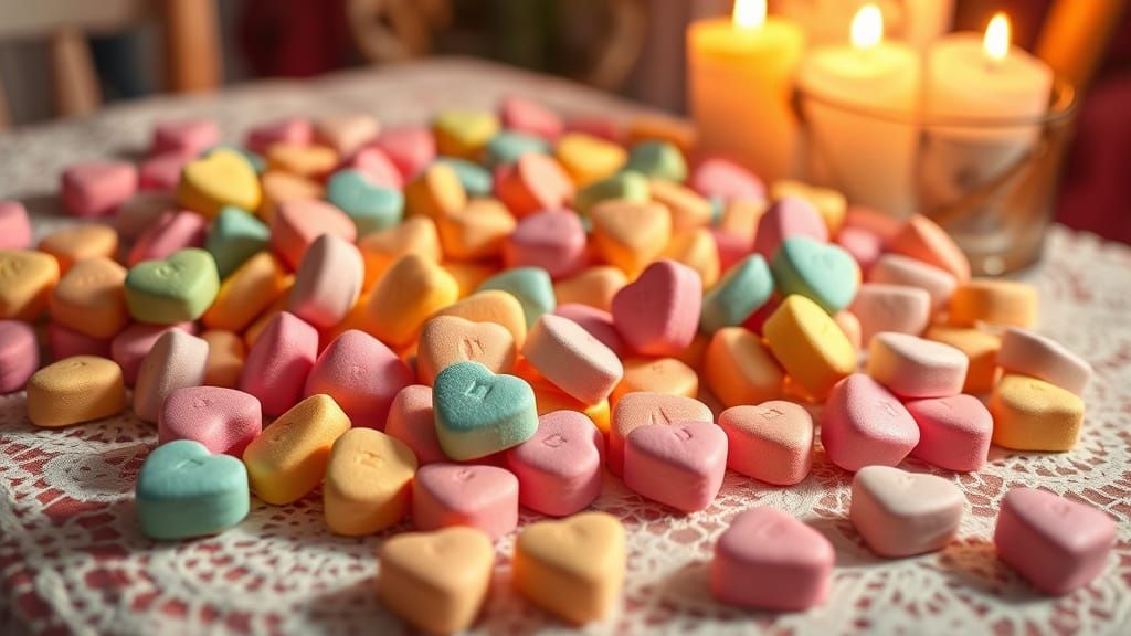 Vibrant Sweethearts in Whimsical Pop Art