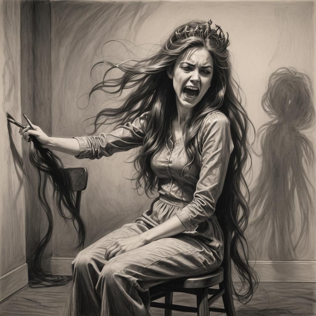 Trichophobia: Princess and the Shadow of Hair