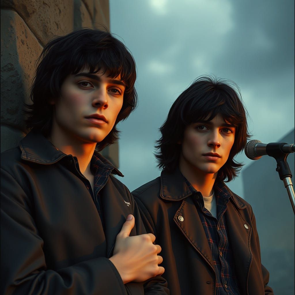 The Smiths in Dreamy 1980s-Inspired Landscape