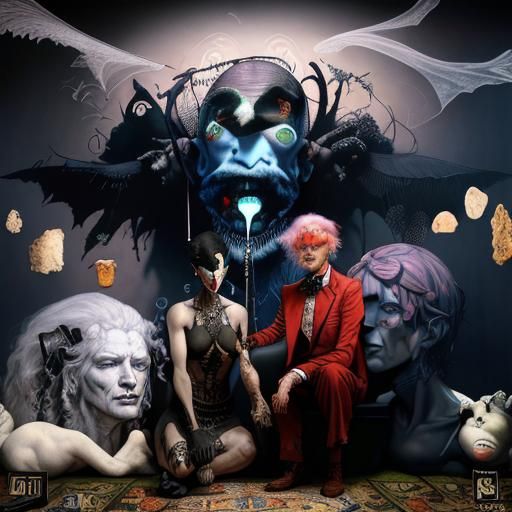 Schrödinger's Refrigerator in Pop Art Style