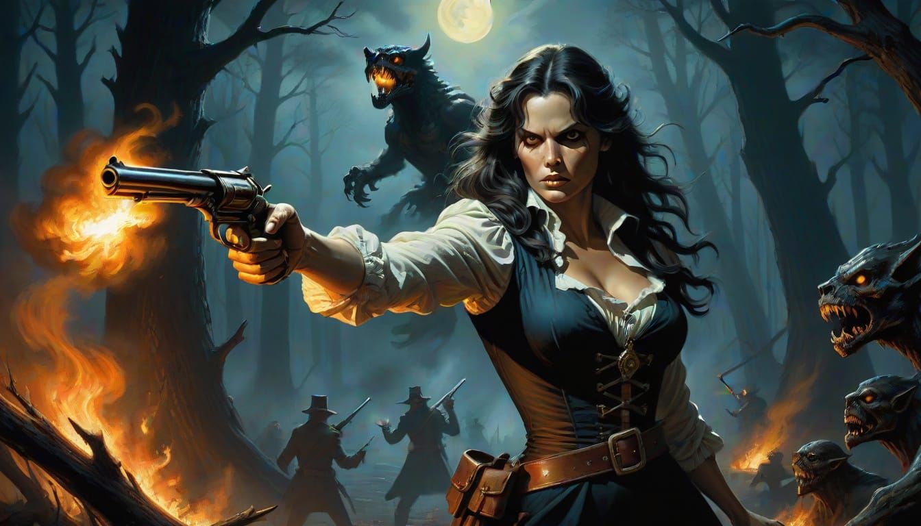 SALOME KANE:  "THE TOWN THAT CRIED 'WEREWOLF'"