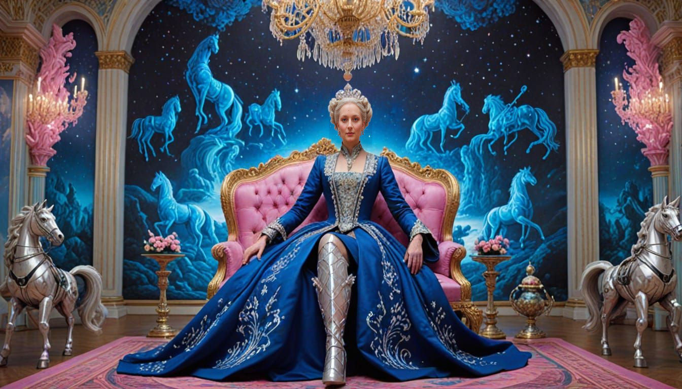 Catherine the Great in Cosmic Royal Splendor