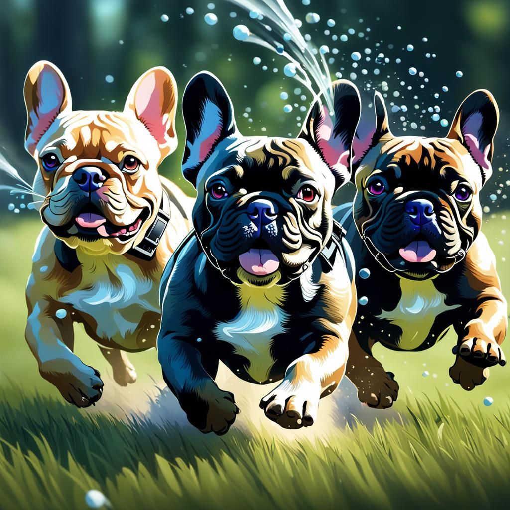 French bulldogs