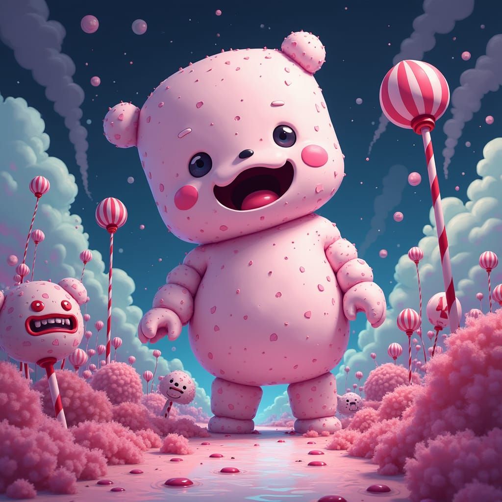 Dreamcore Cartoon Nightmare at Fun Fun Land