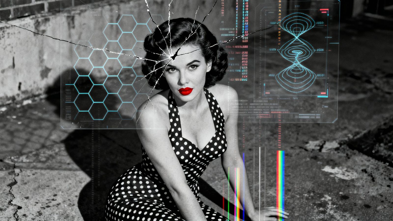 Glitch Photography with Fractal Mathematics and Cinematic Li...