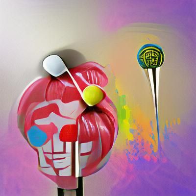 Pop Art Lollipop Concept Art