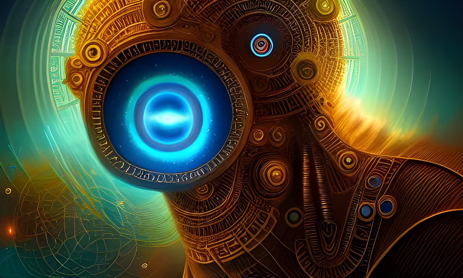 Electromagnetic Field Watcher: A Digital Pop Art Masterpiece