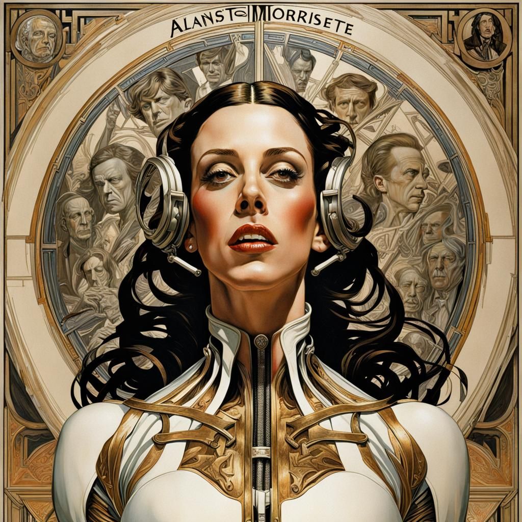 Alanis Morissette Wall Poster