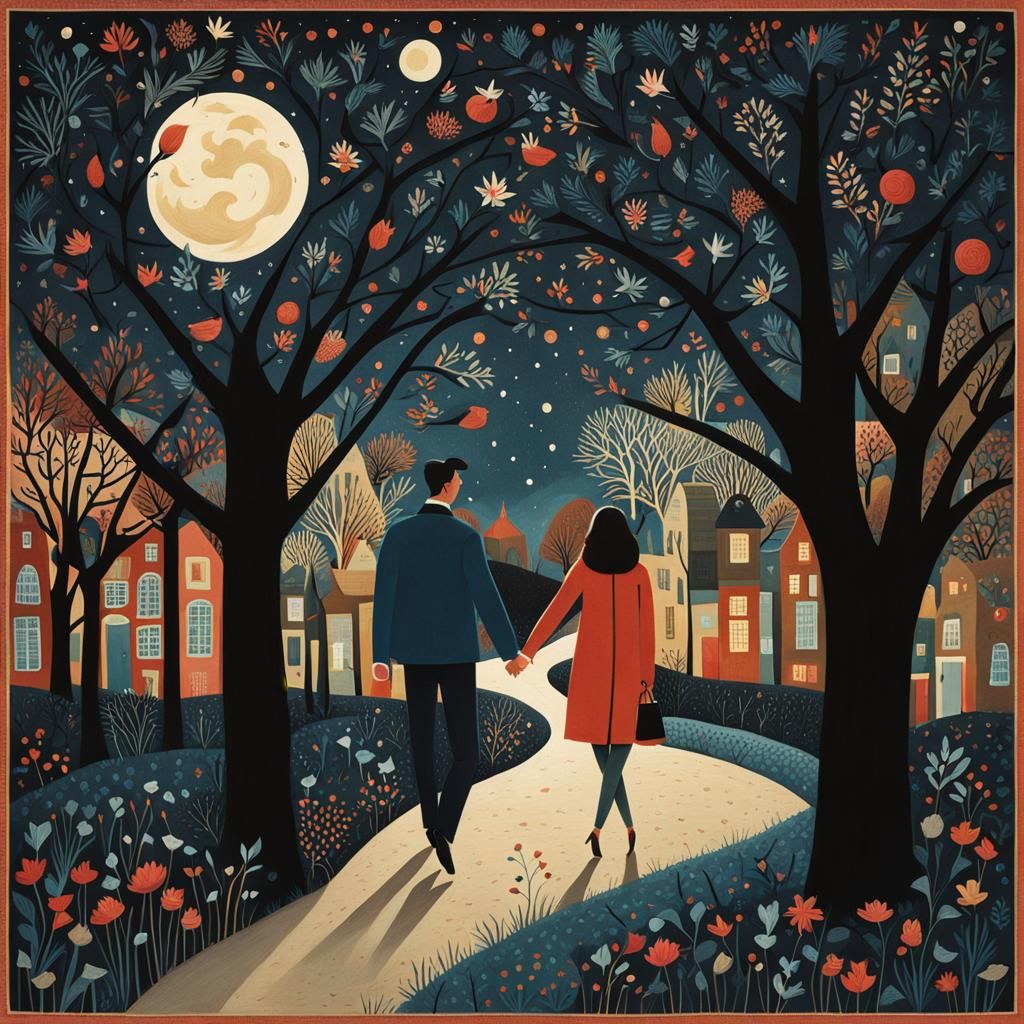 A midnight walk