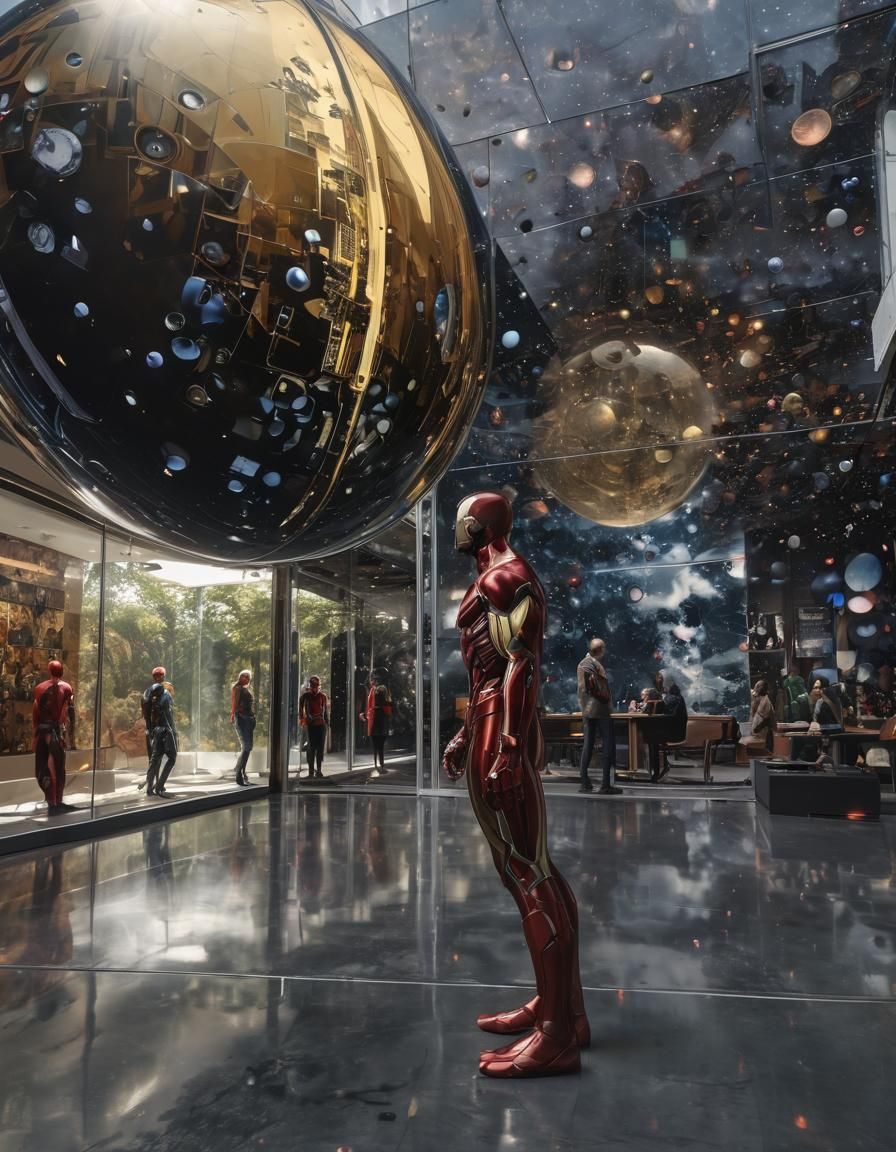 Multiverse Infinity in Modern Primitivism Style