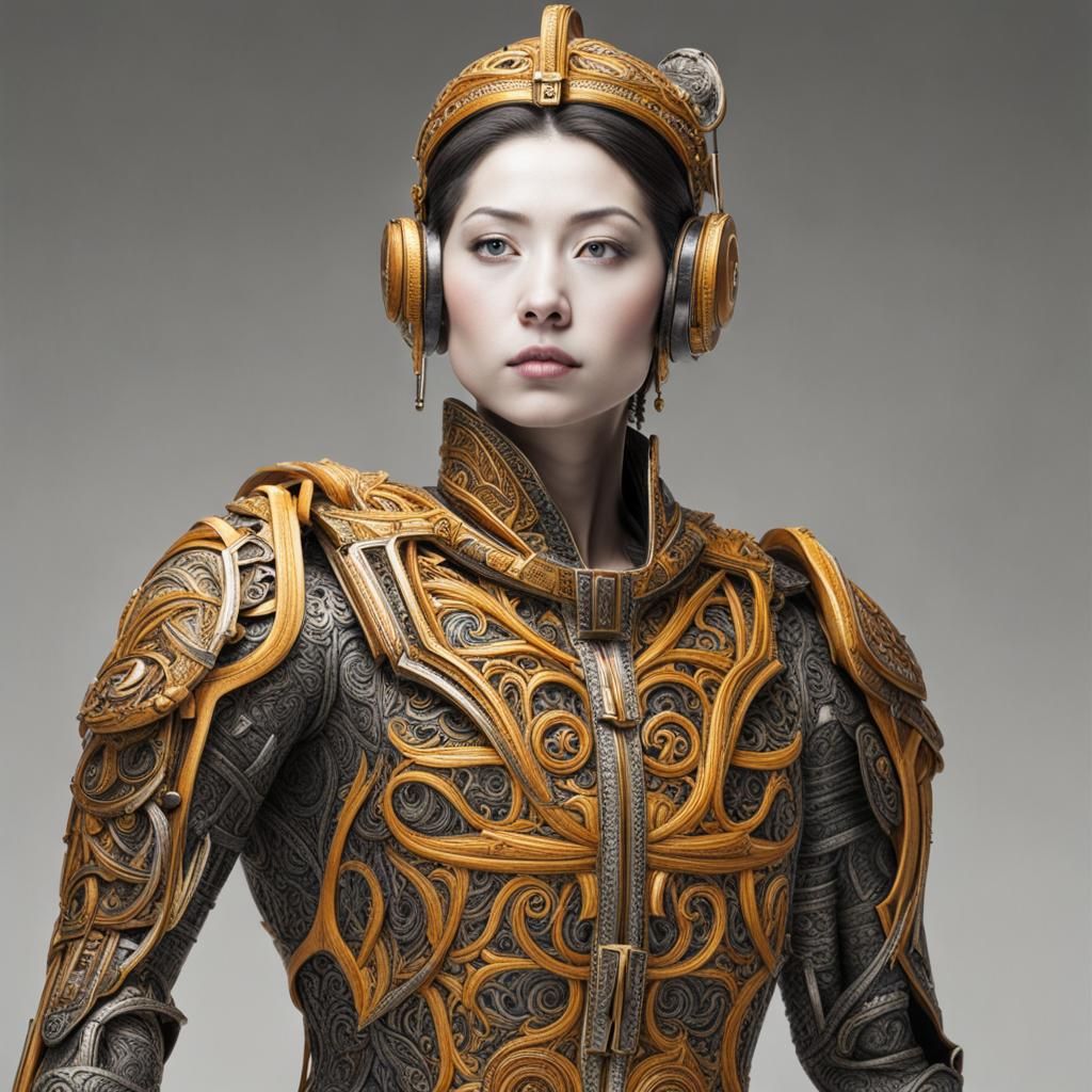 Human-Like Pencil Generated by AI