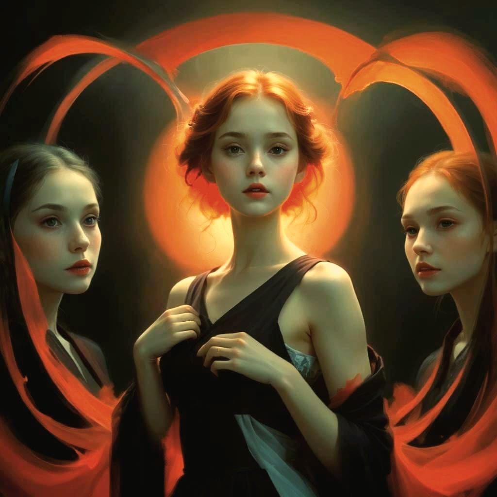 AI Generated Image of Loveliness