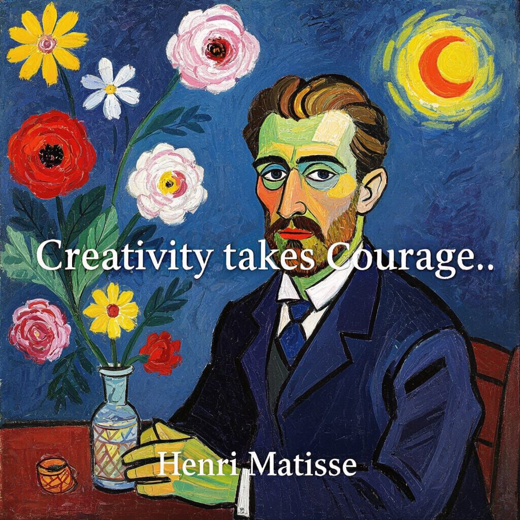 Matisse Inspired Masterpiece of Beauty and Courage