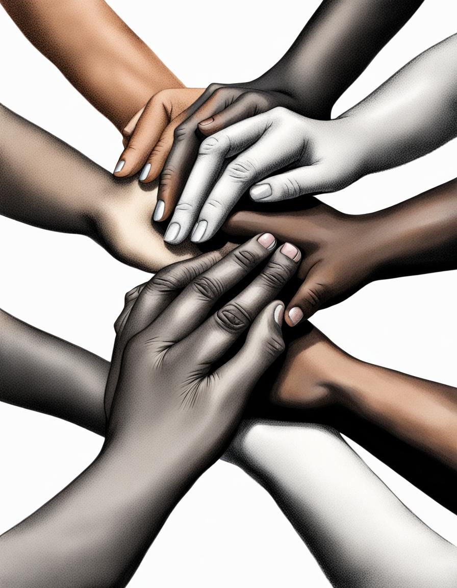 Unity: Hands United Over Arid Land