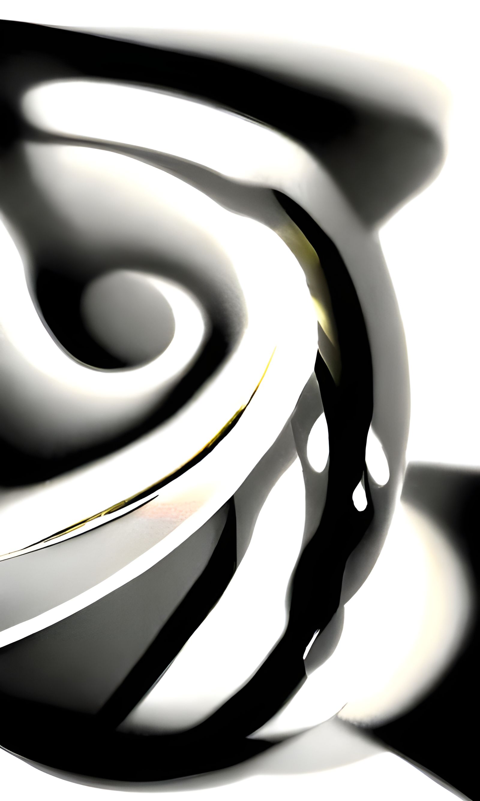 Abstract Geometric Memory Ripple with Volumetric Lighting