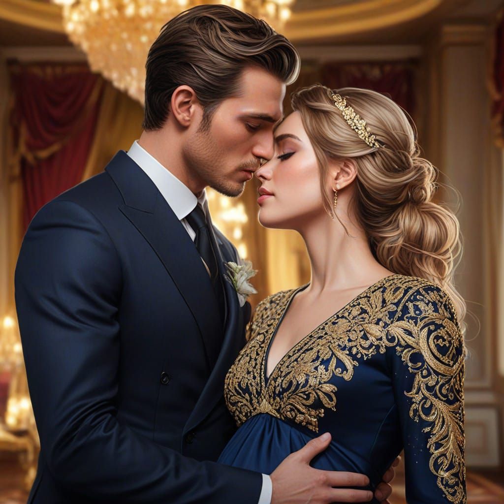 Enchanted Evening Ballroom Portrait