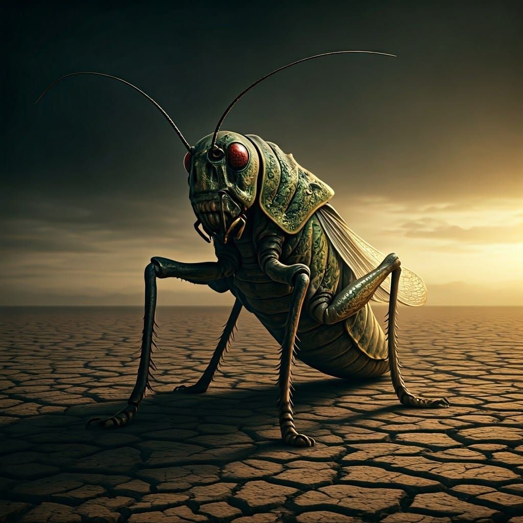 Ethereal Horror in a Drought-Stricken Field