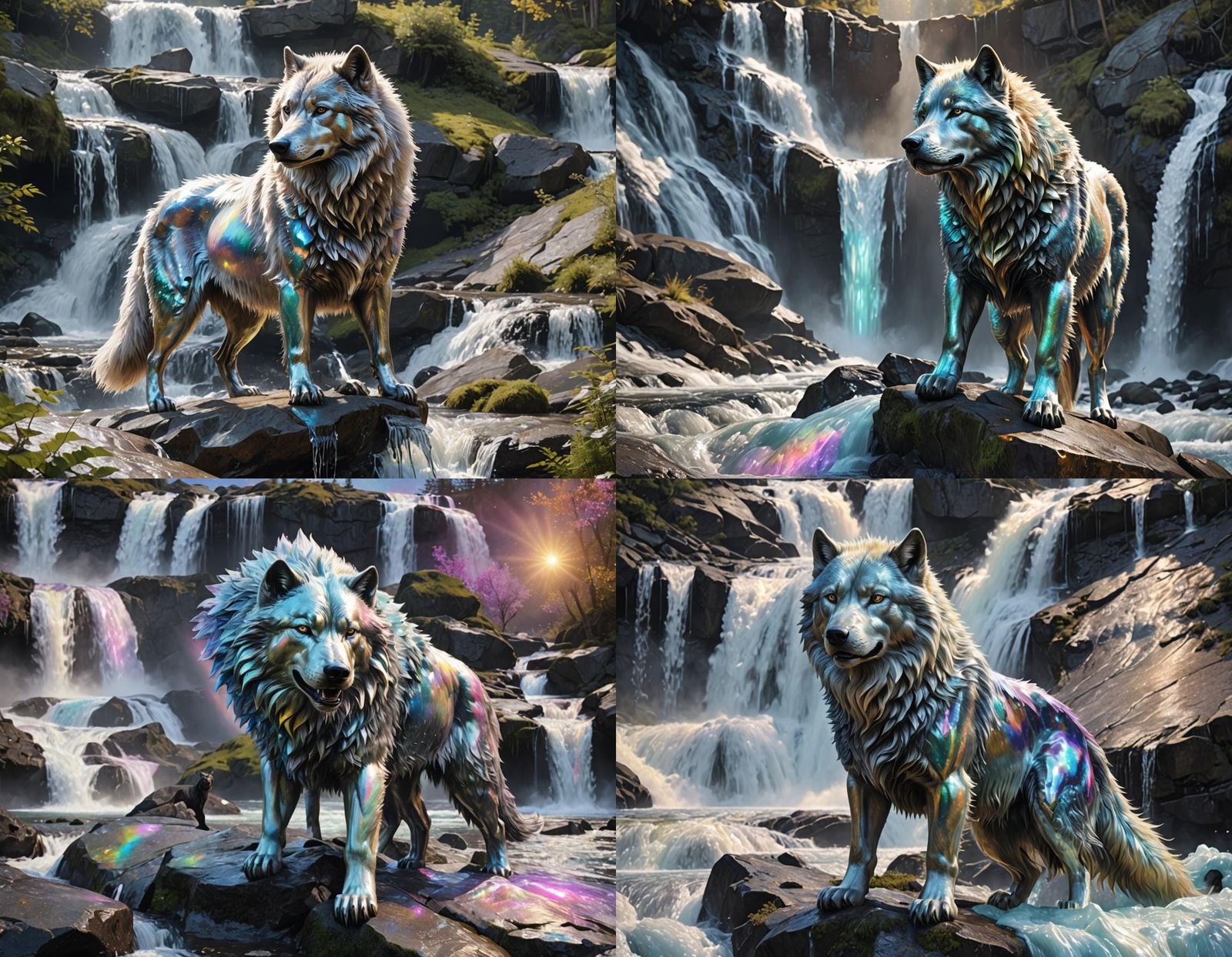 Celestial Dire Wolf