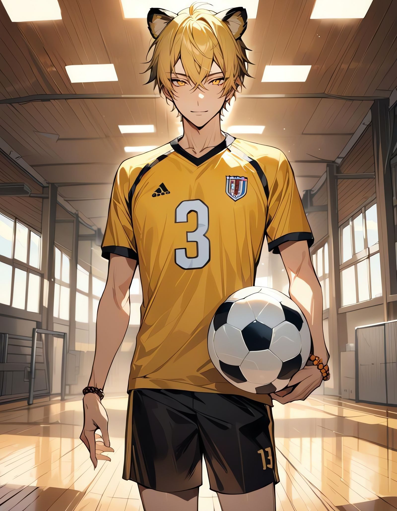 One Bishounen Cowboy's Futsal Moment