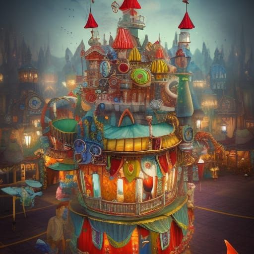 The tiny Carnival is In Town