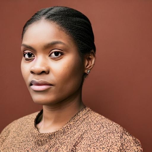 Elegant Woman Portrait in Soft Focus Photography