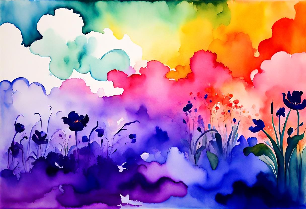 A paradise garden..