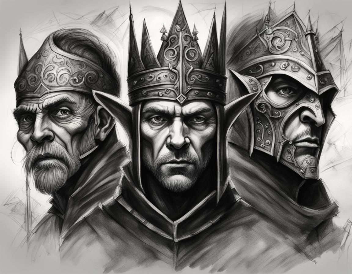 Stick Figure Kings of Baldur's Gate