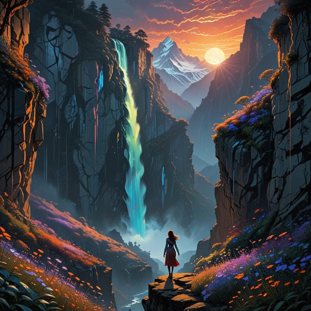 Edge of wonder where dreams meet reality