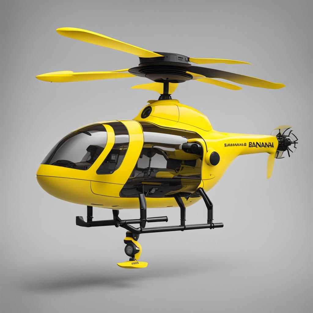 Banana Helicopter: An AI Interpretation